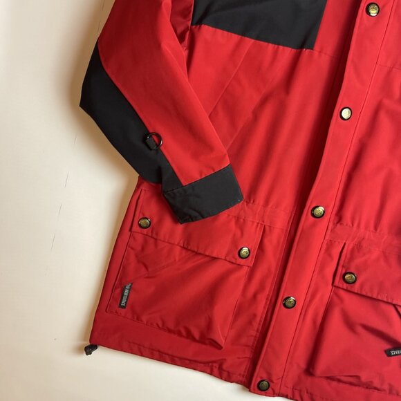 VTG The North Face 1990 Mountain Jacket GTX Gore-Tex Men’s Small Red (Read) - Picture 4 of 13